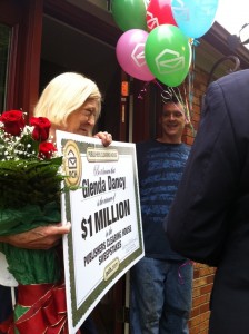 PCH $1 Million SuperPrize Winner Glenda Dancy and Son