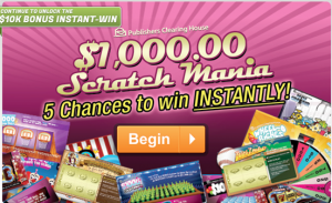 Scratch Mania at PCH.com