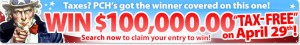 $100,000 Tax Free Prize