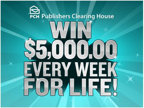 Win $5000 A Week For Life!