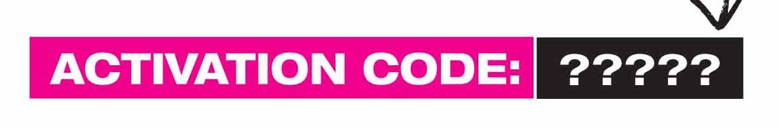 Activation Code - Act Now