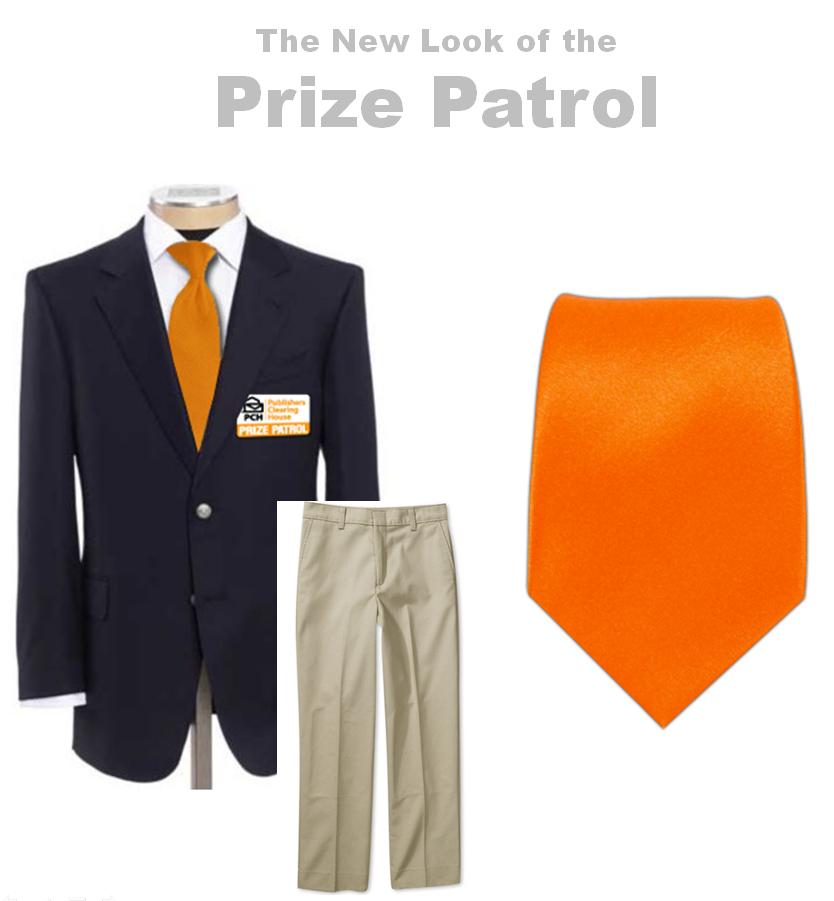 New look of men's Prize Patrol Uniforms
