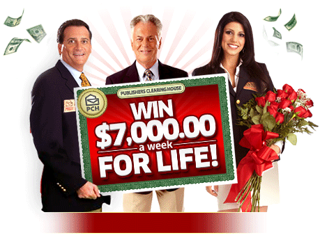 $7,000.00 A Week For Life Prize Patrol