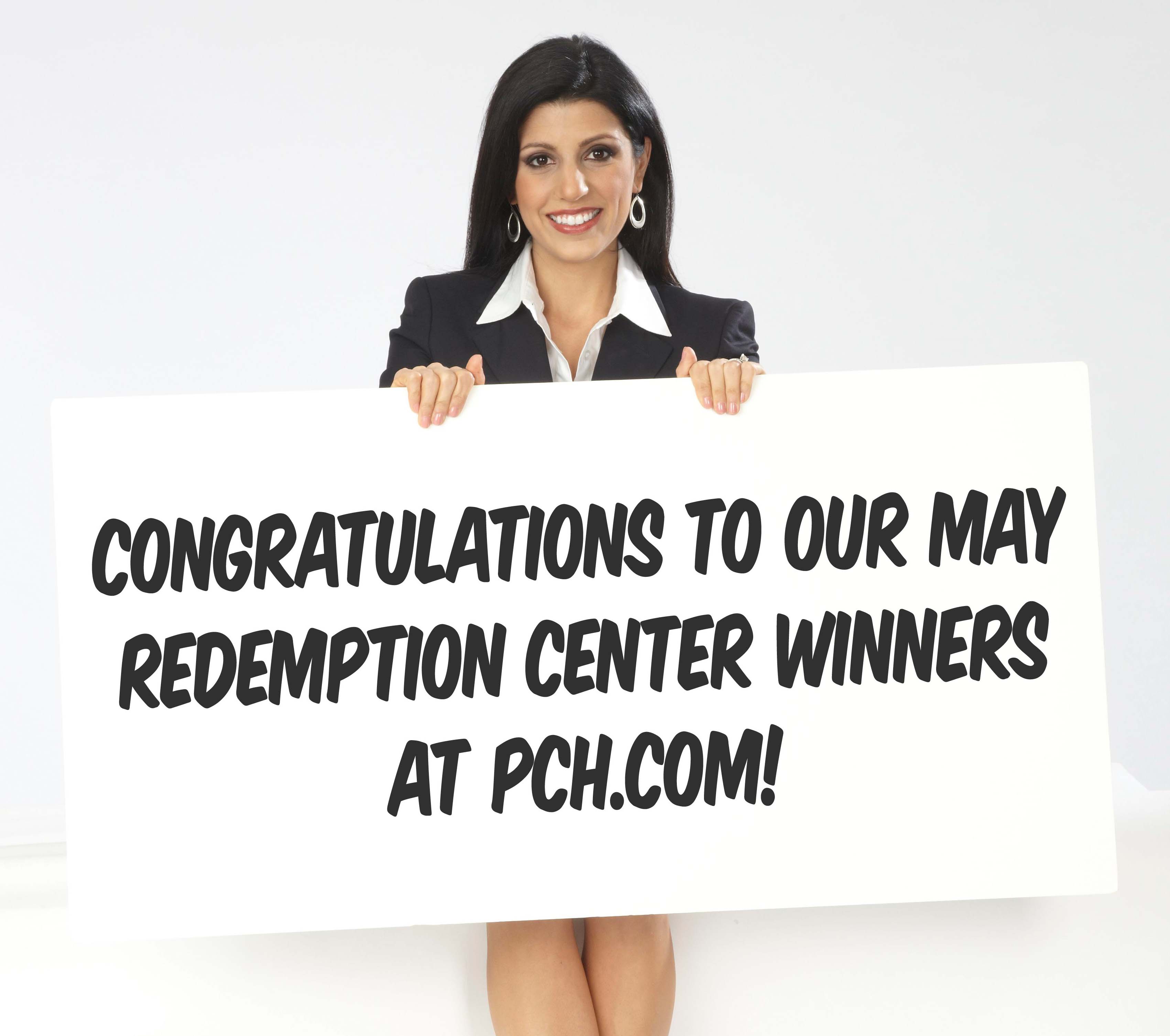 PCH May Redemption Center Winners