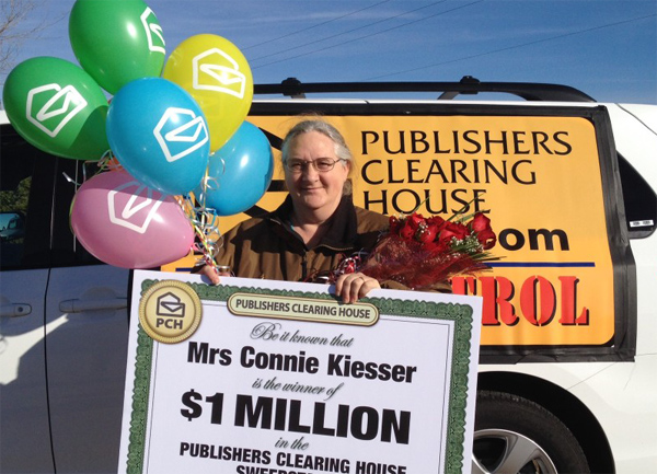 PCH Winner Connie Kiesser