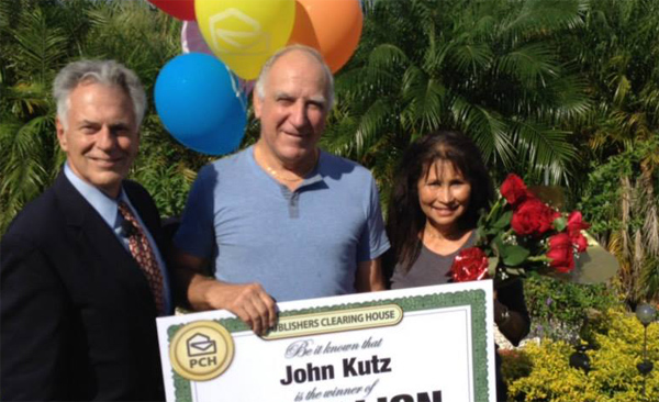 PCH Winner John Kutz