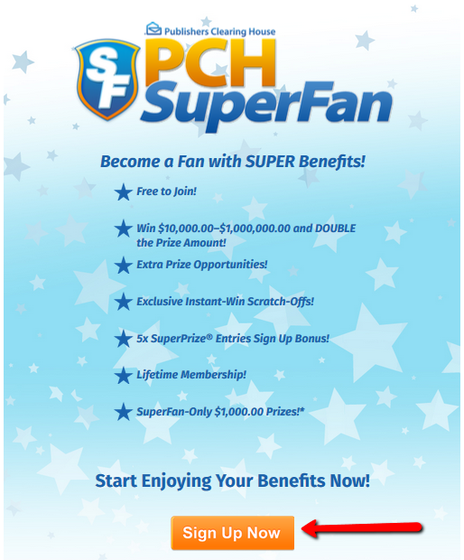 Become a PCHSuperfan