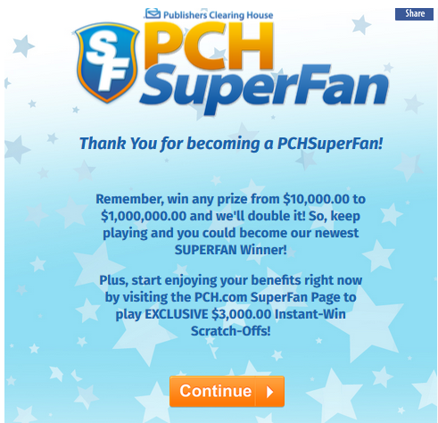 Benefits of becoming a PCHSuperFan