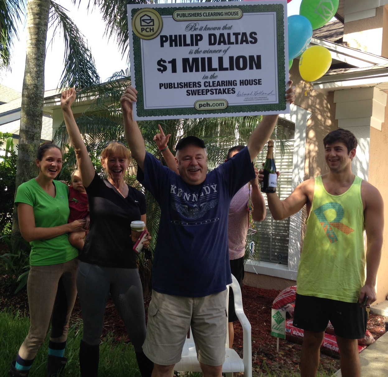 Philip Daltas New PCH Millionaire