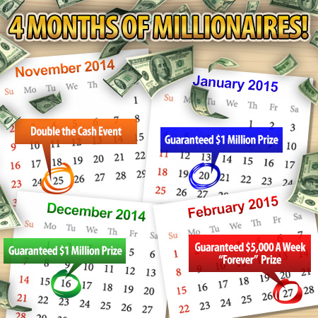 PCH 4 Months of Millionaires