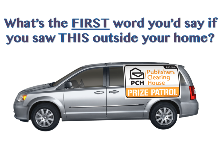 PCH Prize Patrol Van