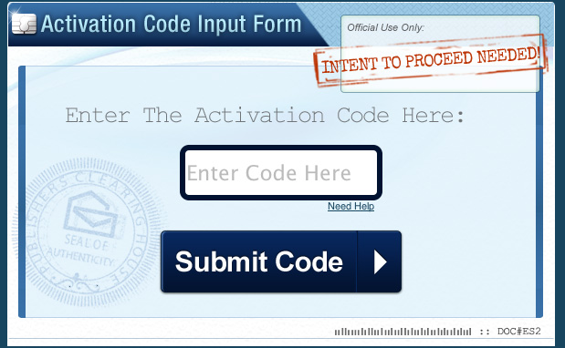 Publishers Clearing House Activation Code www.pch.comactnow