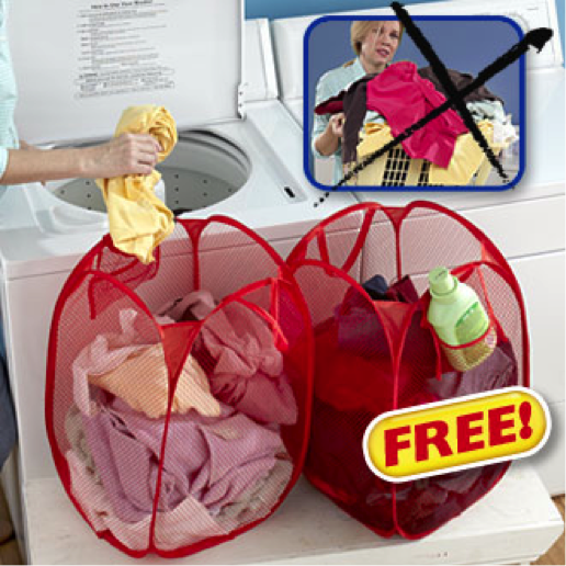 Laundry Mate™ Easy Open Pop-Up Hamper