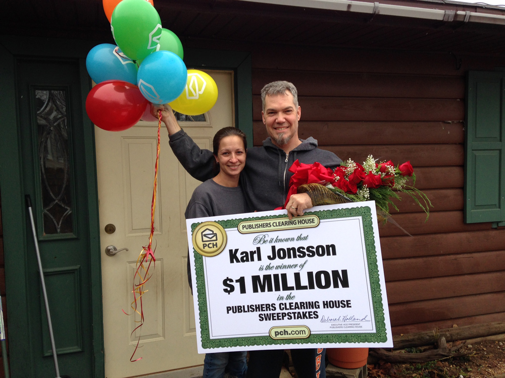Karl Jonsson PCH $1 Million Prize winner