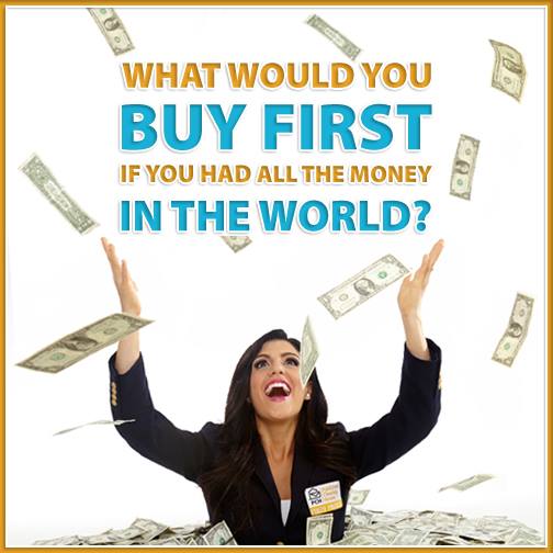 what would you buy first if you won
