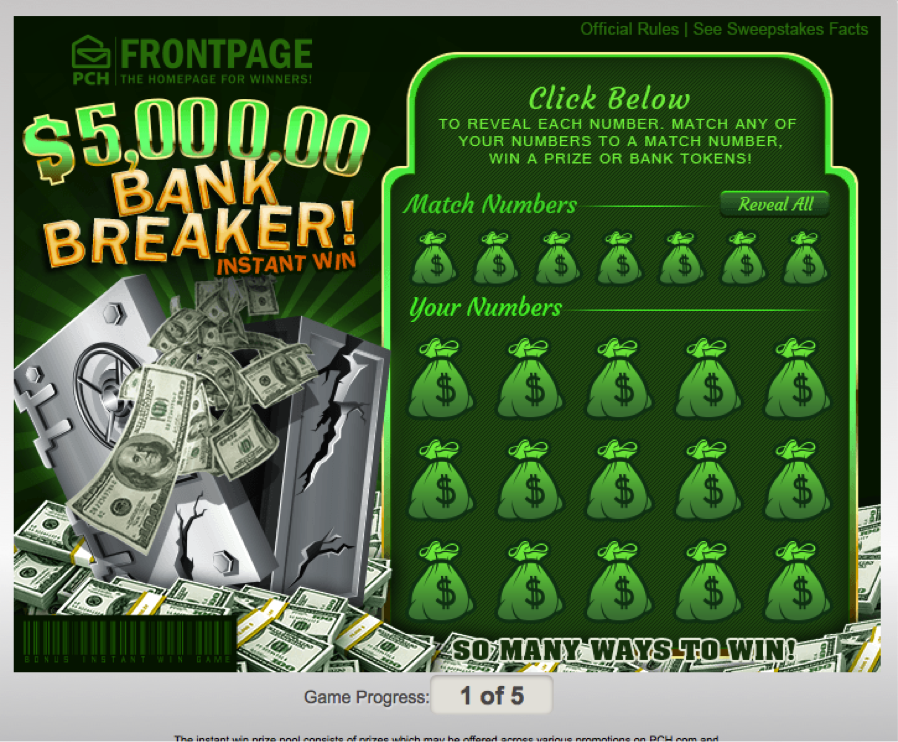 $5000 Bank Breaker