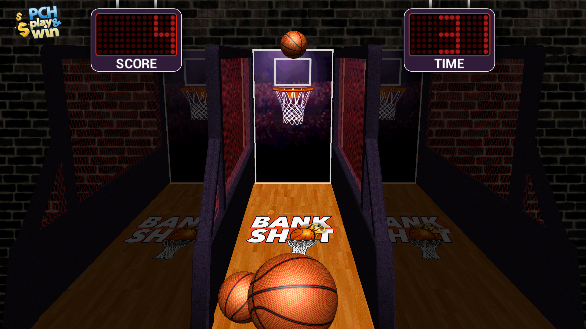 Play&Win App_Bank Shot Game