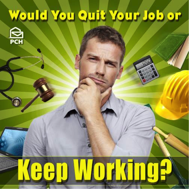 Quit your job or keep working