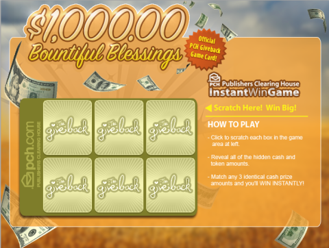 Give Back Scratch Card_blessings