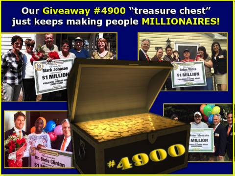 Giveaway 4900 Winners