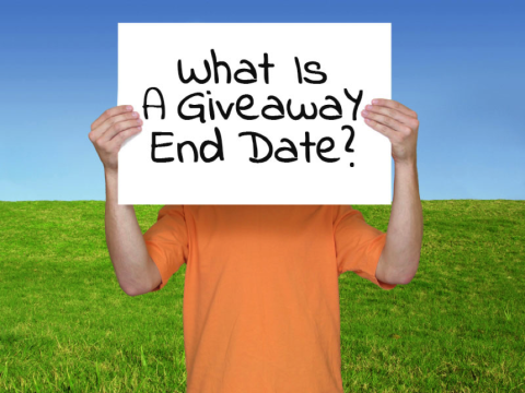 What is a giveaway end date