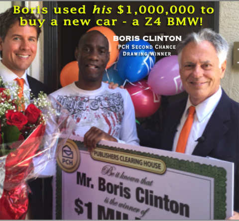 Second Chance Winner Boris Clinton
