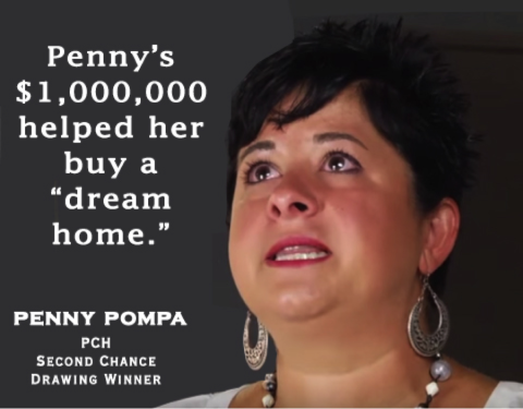 Second Chance Winner Penny Pompa