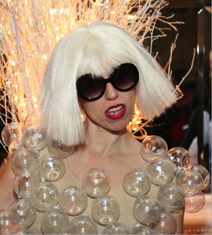 Is that Lady Gaga at the PCH Holiday Party?