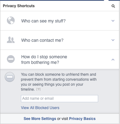 Block Unwanted Contacts on Facebook