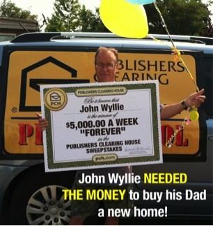 John Wyllie Needed the money