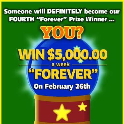 February 26th Forever Prize Winner