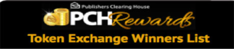 PCH Rewards Token Exchange Winners