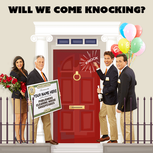 Knock Knock! The Prize Patrol Could Be At Your Door!