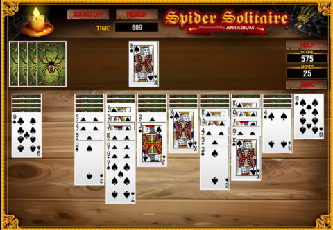 Arkadium Spider Solitaire - Jogos de Paciência - 1001 Jogos