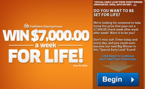 7 Ways to Win $7,000.00 A Week For Life