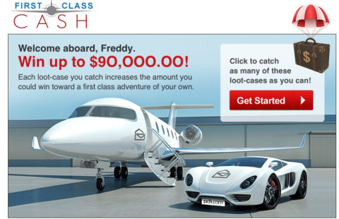 Enter to Win PCH First Class Cash Sweepstakes