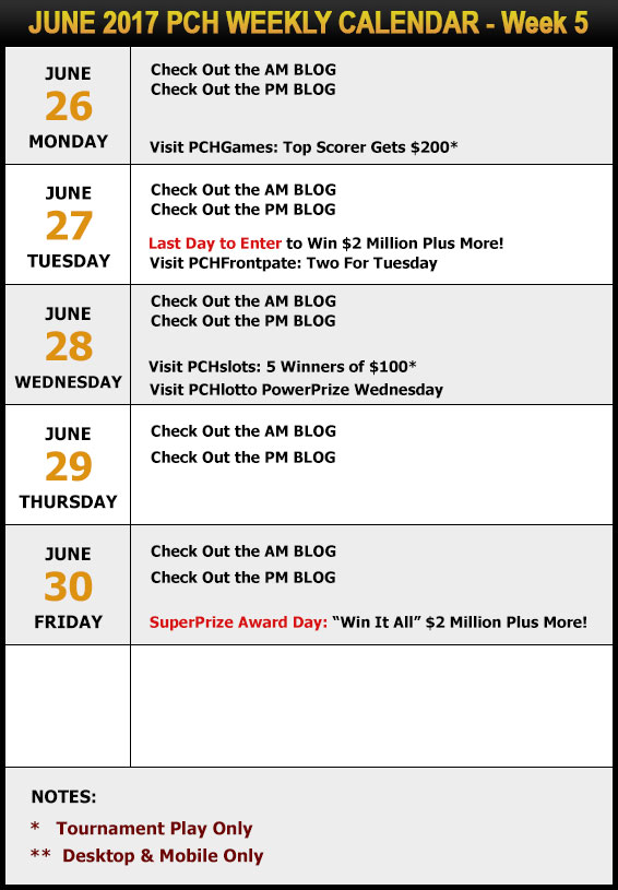 PCH June Calendar Week 5