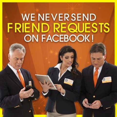 Does the PCH Prize Patrol Send Friend Requests on Facebook?