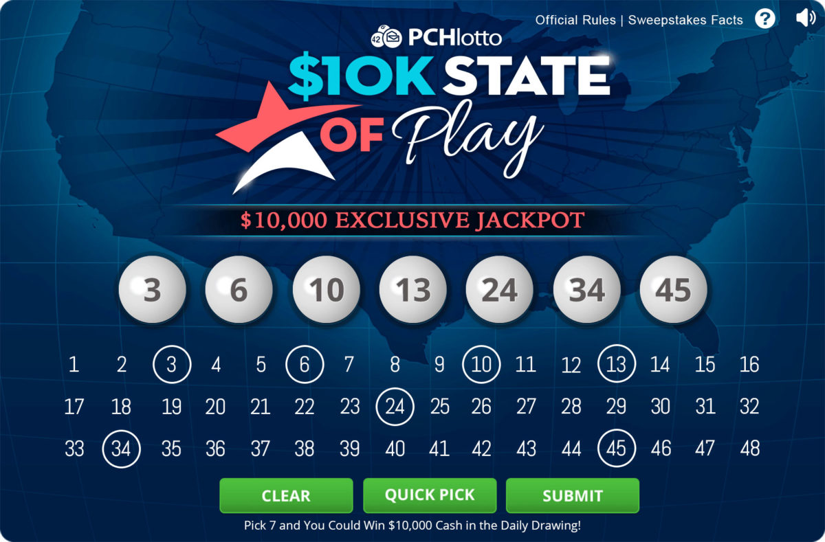 The New Lotto $10K “State of Play” Card: It Pays to Play Every Day!