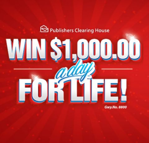 QUICK! What would you say if you win $1,000 A Day For Life?