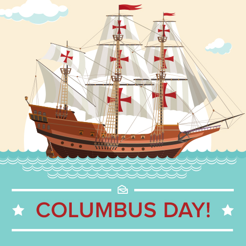 Happy Columbus Day from Publishers Clearing House!