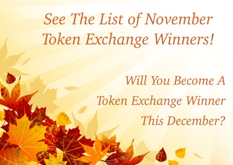 Remember November As Changing Leaves, Turkey Eating — and Token Winning!