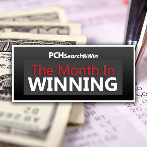 The Month in Winning at PCHSearch&Win!