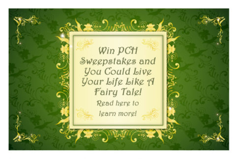 Win The PCH Sweepstakes & Live Your Life Like A Fairy Tale!