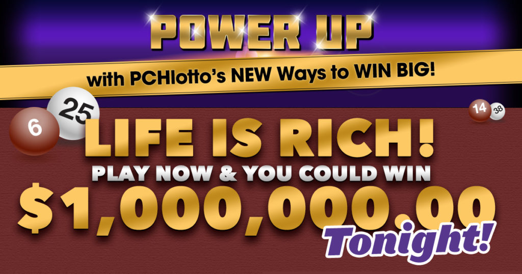 pch winning lotto numbers