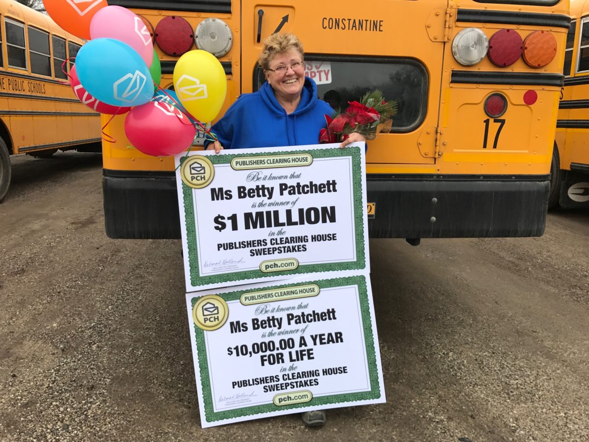 Interview with $1,000,000.00 Publishers Clearing House Winner Betty Patchett!
