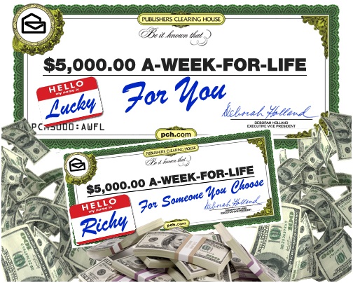 PCH Big Check Asks:  Who Wants The “Forever” Prize?