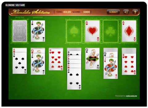 Classic Klondike Solitaire Card Game - Click Jogos