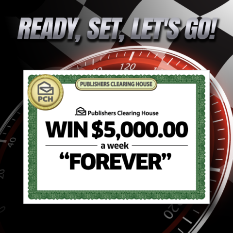 PCH Big Check Is Racing To Deliver The “Forever” Prize!
