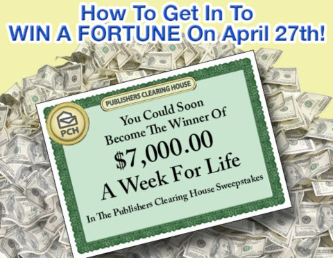 How To Win $7,000.00 A Week For Life: ENTER!